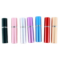 Luxury 5ml Aluminum Perfume Spray bottle Round Shape Aluminum Atomizer